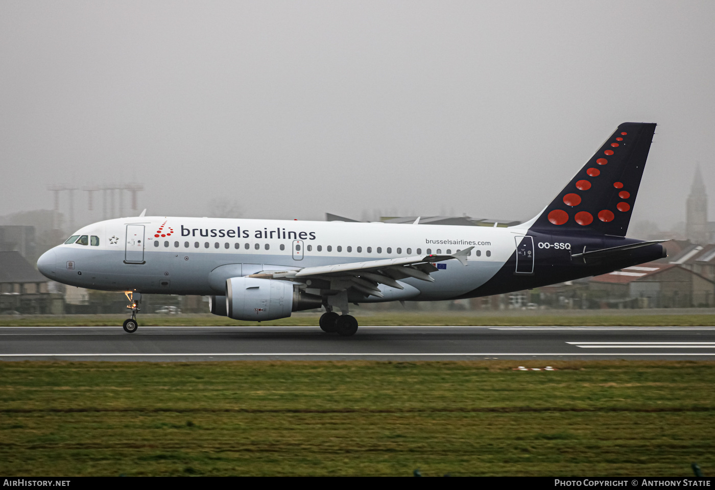 Aircraft Photo of OO-SSQ | Airbus A319-112 | Brussels Airlines | AirHistory.net #422627