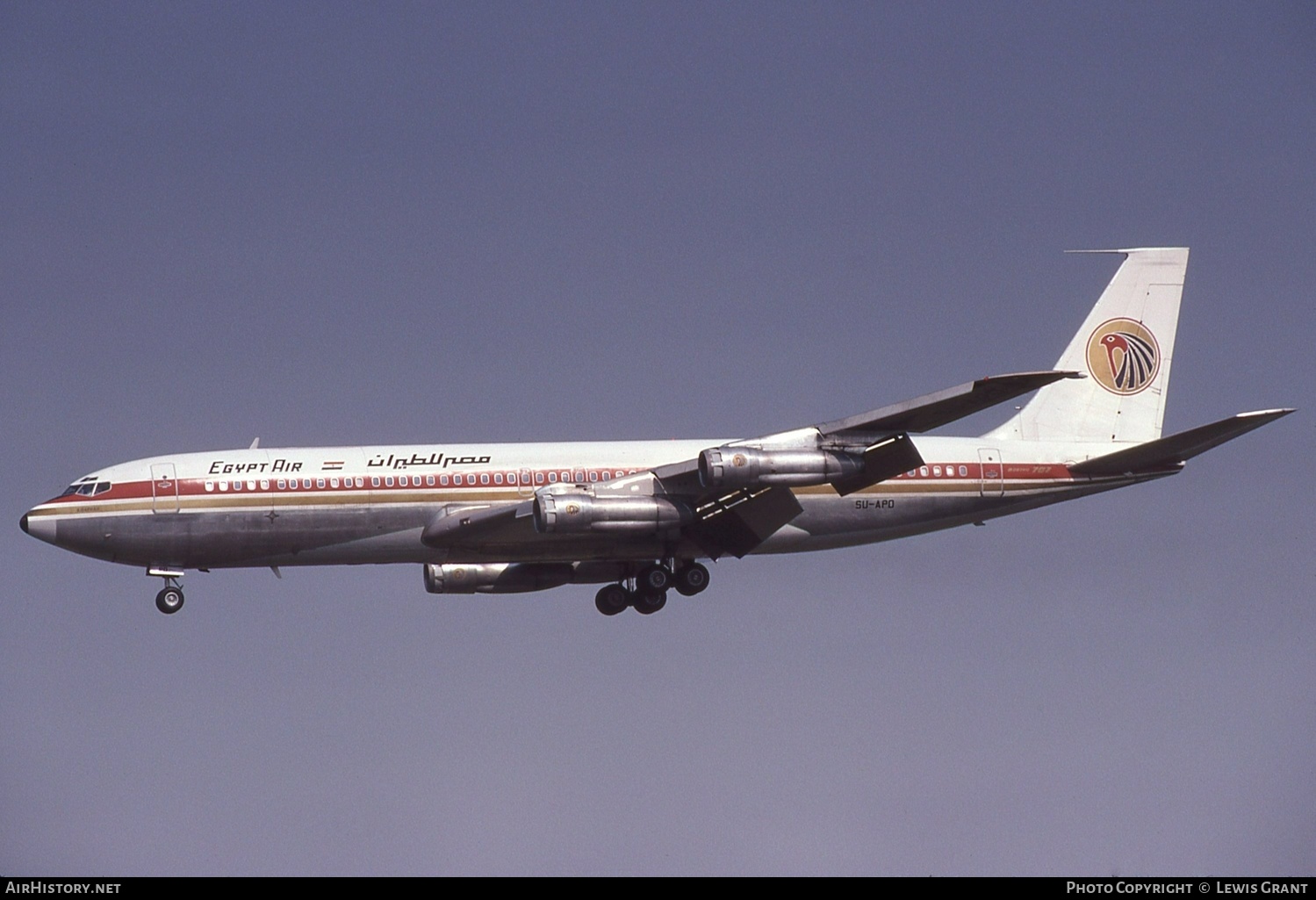 Aircraft Photo of SU-APD | Boeing 707-366C | EgyptAir | AirHistory.net #422639