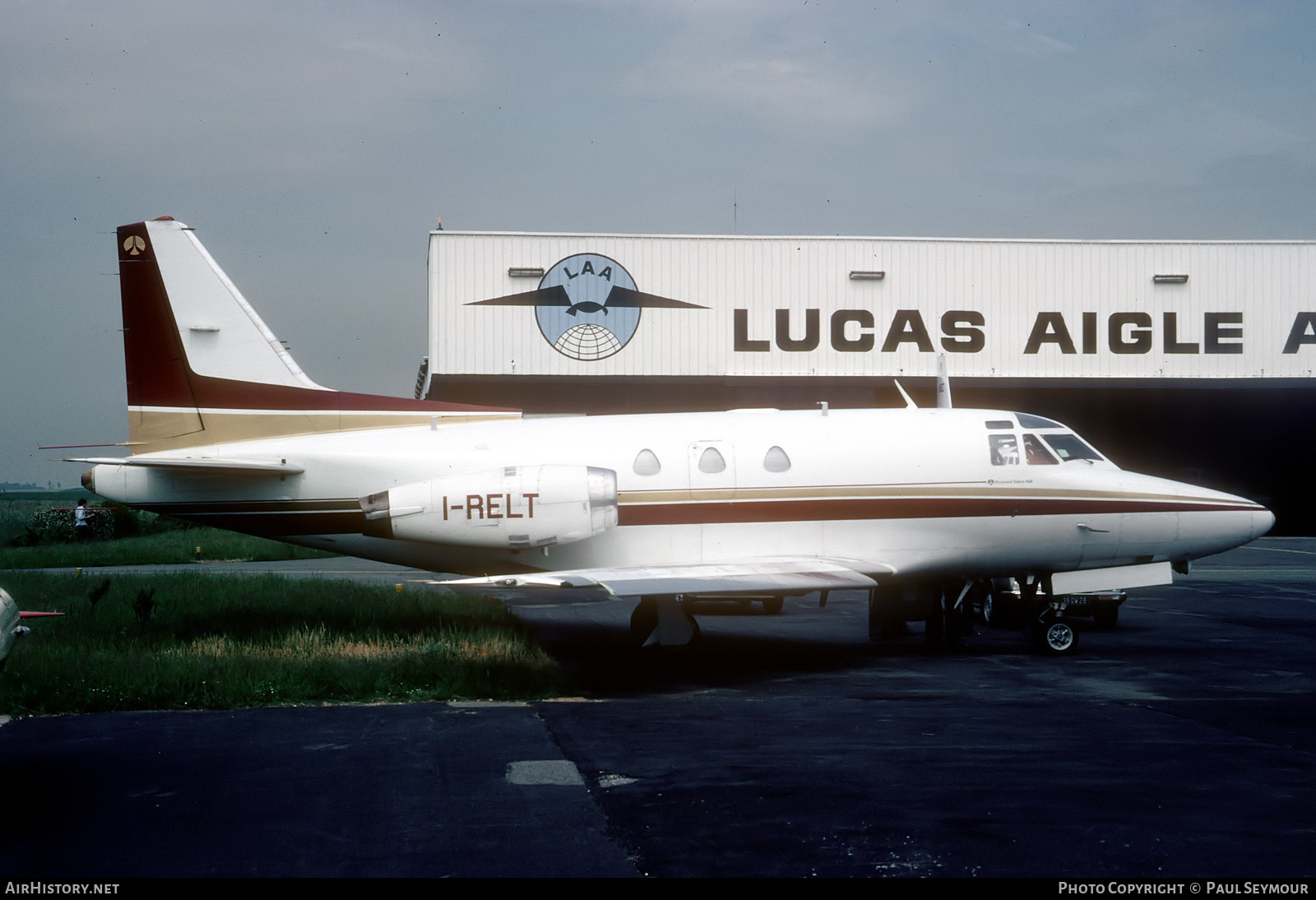 Aircraft Photo of I-RELT | North American Rockwell NA-282 Sabreliner 40A | AirHistory.net #422677