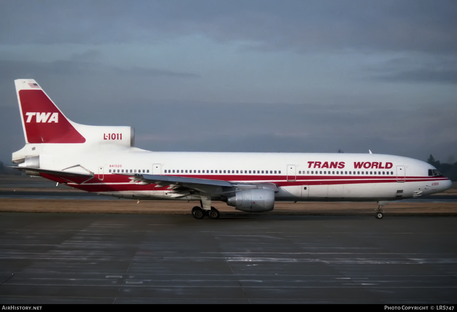 Aircraft Photo of N41020 | Lockheed L-1011-385-1 TriStar 50 | Trans World Airlines - TWA | AirHistory.net #422689