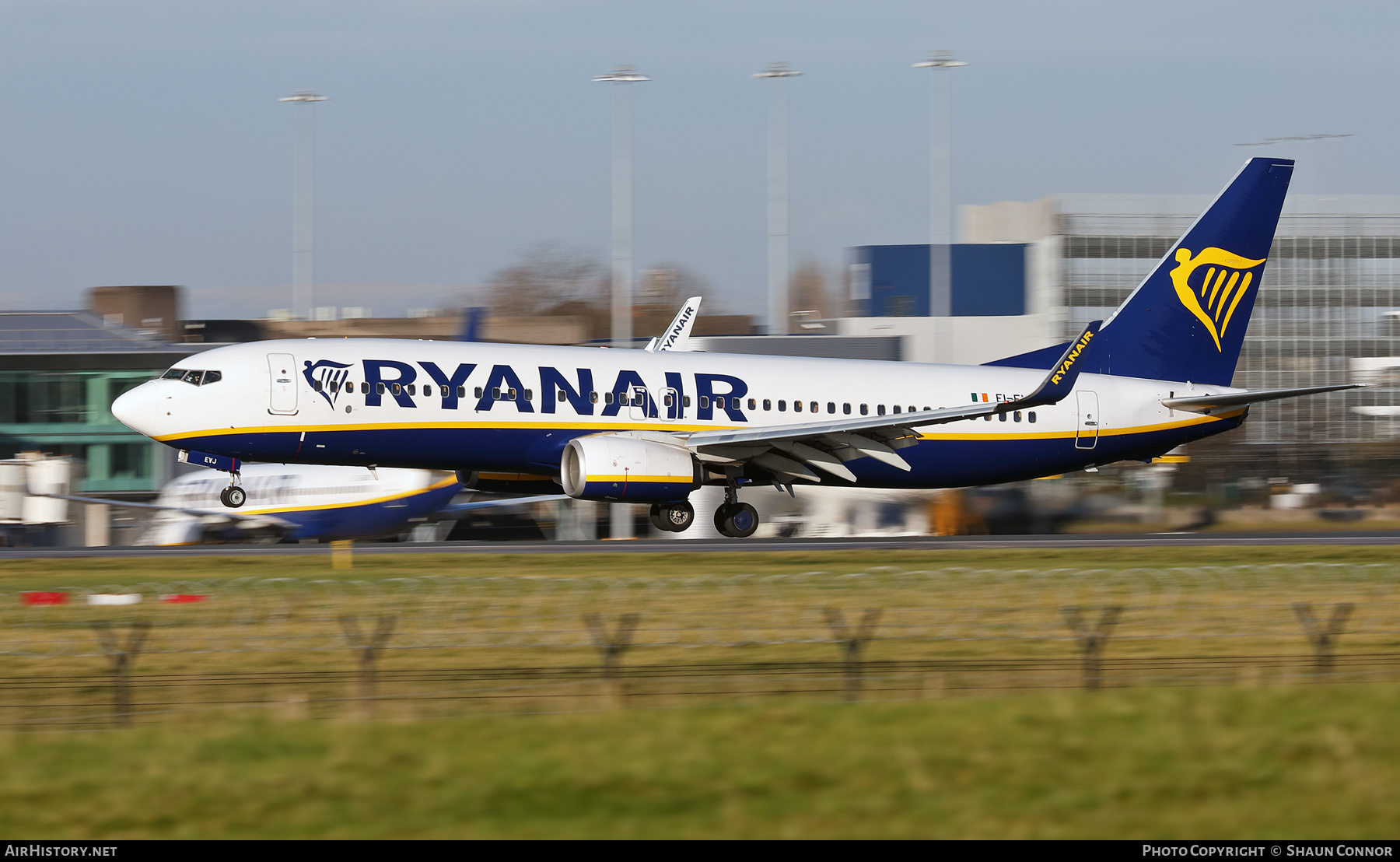 Aircraft Photo of EI-EVJ | Boeing 737-8AS | Ryanair | AirHistory.net #422707