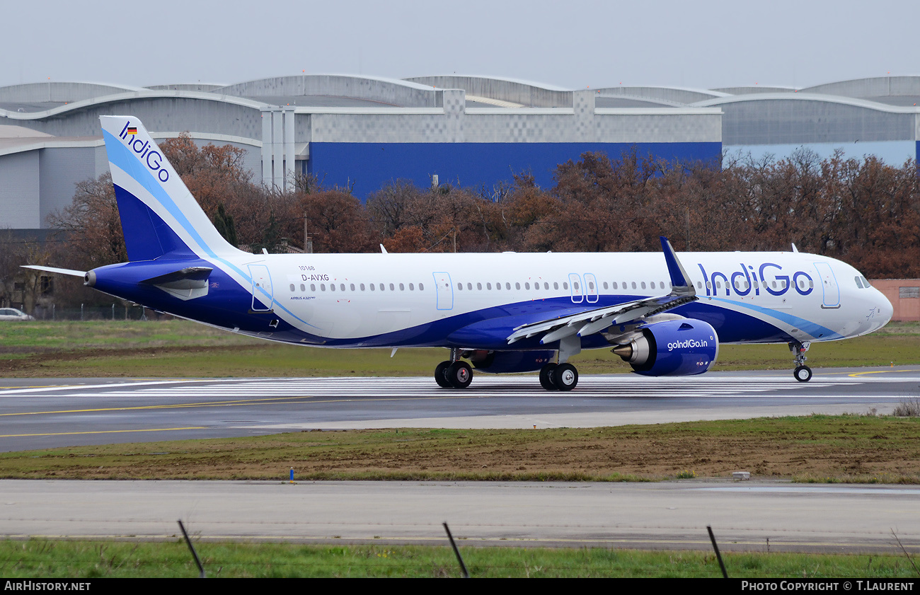 Aircraft Photo of D-AVXG / VT-ILJ | Airbus A321-251NX | IndiGo | AirHistory.net #422734