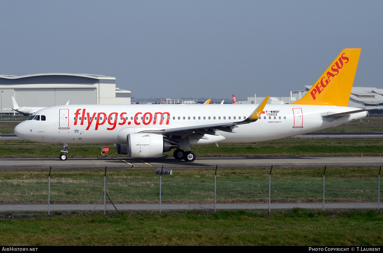 Aircraft Photo of F-WWBP | Airbus A320-251N | Pegasus Airlines | AirHistory.net #422742