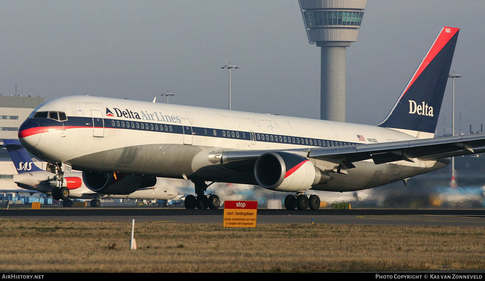 Aircraft Photo of N153DL | Boeing 767-3P6/ER | Delta Air Lines | AirHistory.net #422755