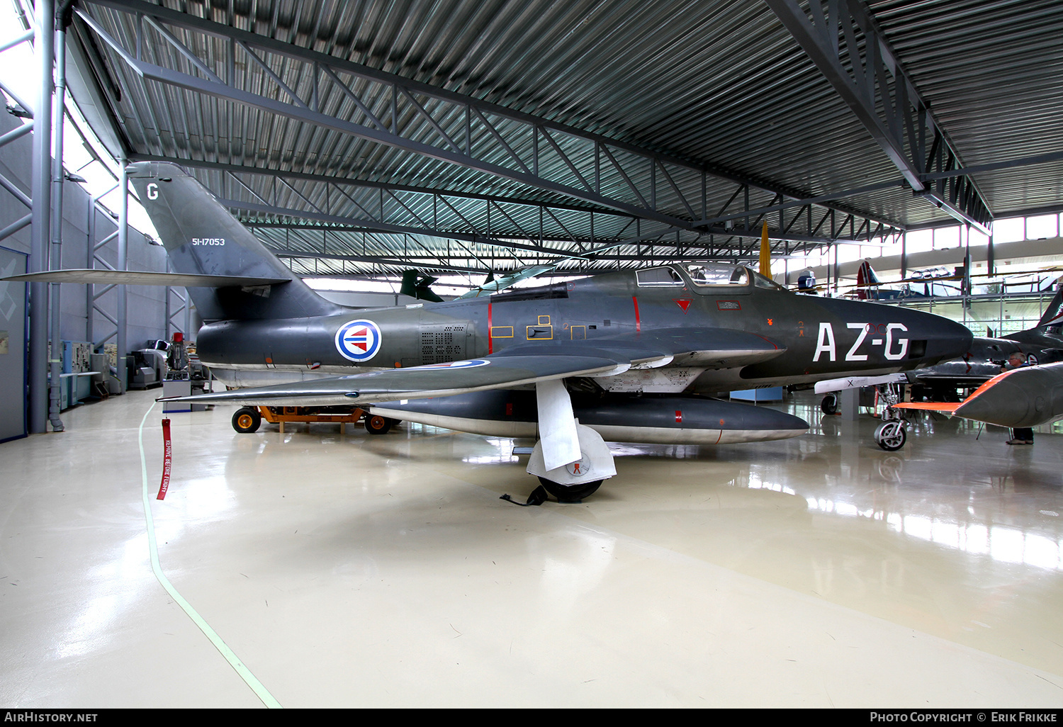 Aircraft Photo of 51-17053 | Republic RF-84F Thunderflash | Norway - Air Force | AirHistory.net #422770