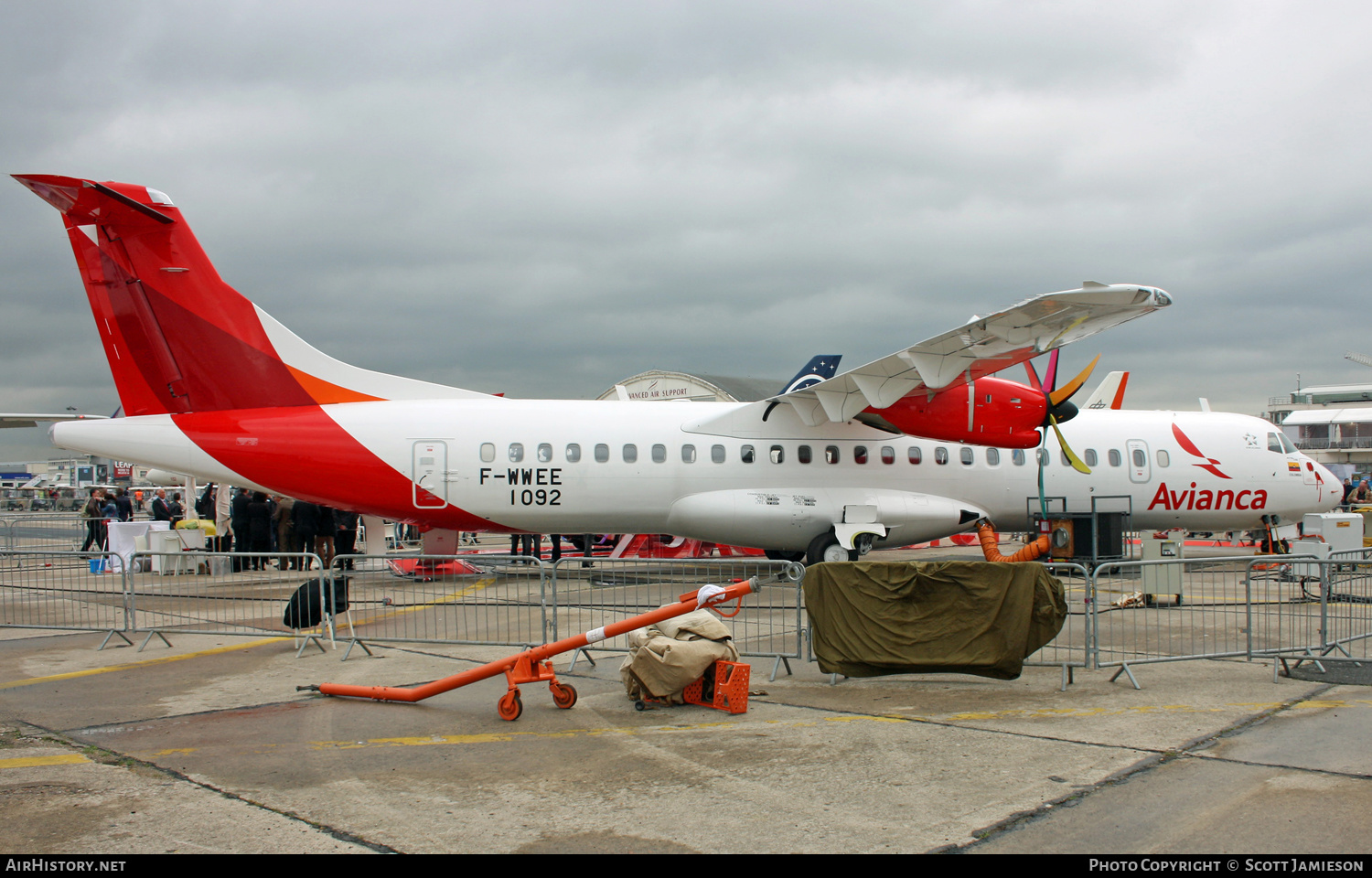 Aircraft Photo of F-WWEE | ATR ATR-72-600 (ATR-72-212A) | Avianca | AirHistory.net #422813