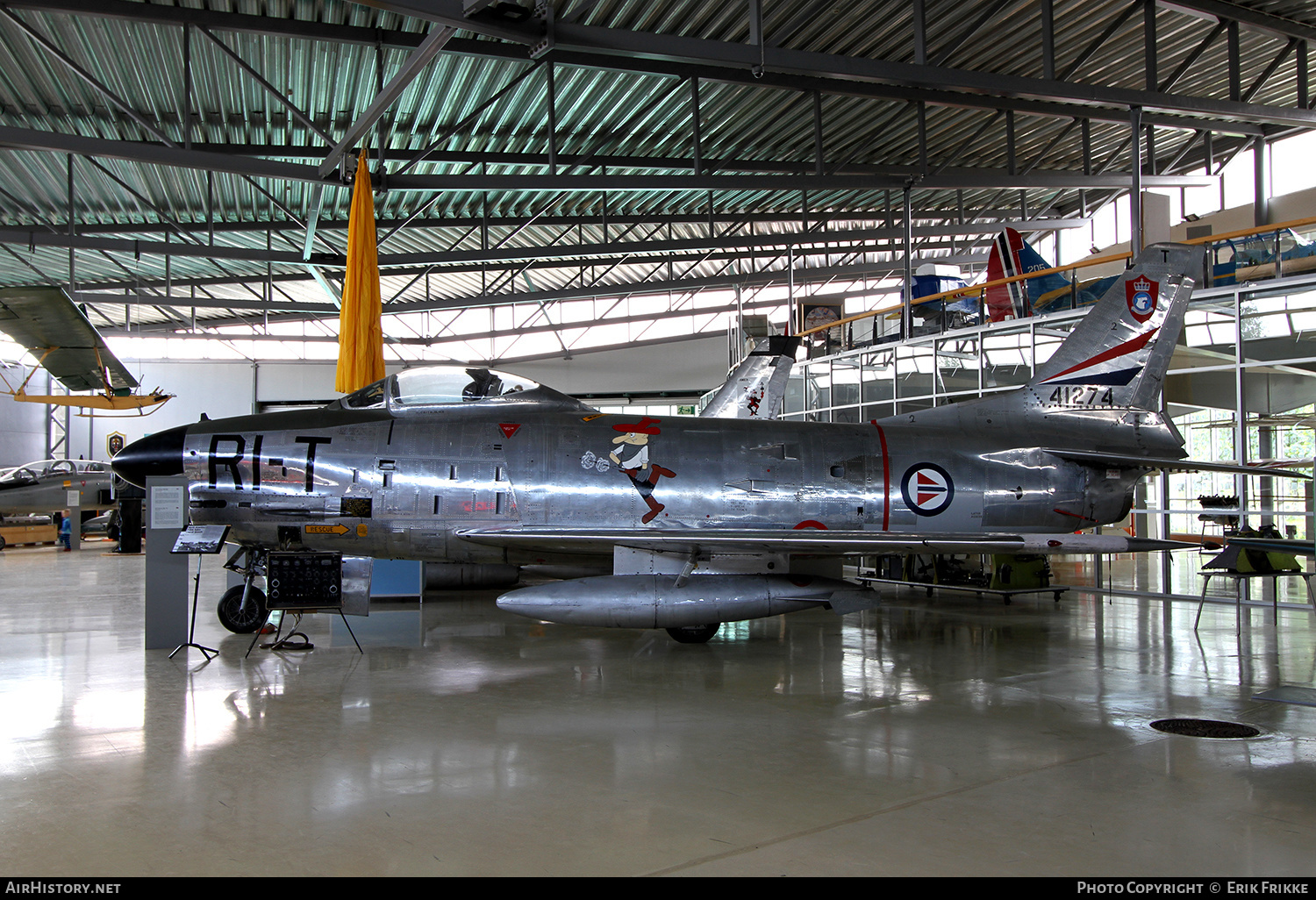 Aircraft Photo of 54-1274 / 41274 | North American F-86K Sabre | Norway - Air Force | AirHistory.net #422825