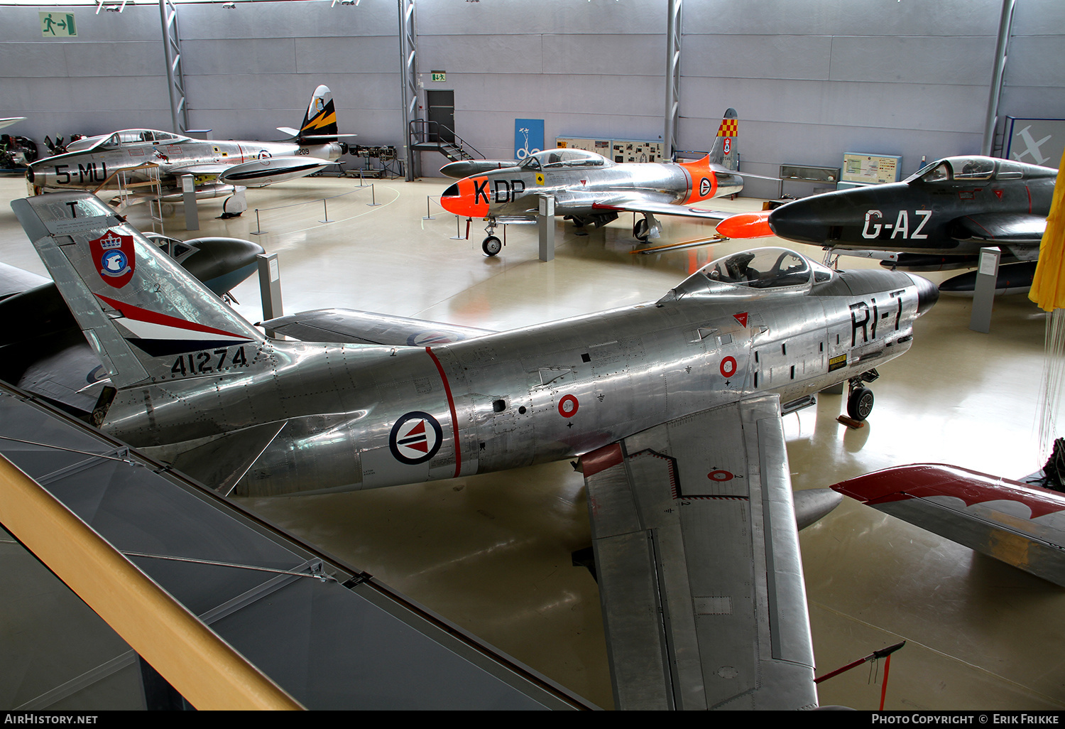 Aircraft Photo of 54-1274 / 41274 | North American F-86K Sabre | Norway - Air Force | AirHistory.net #422828