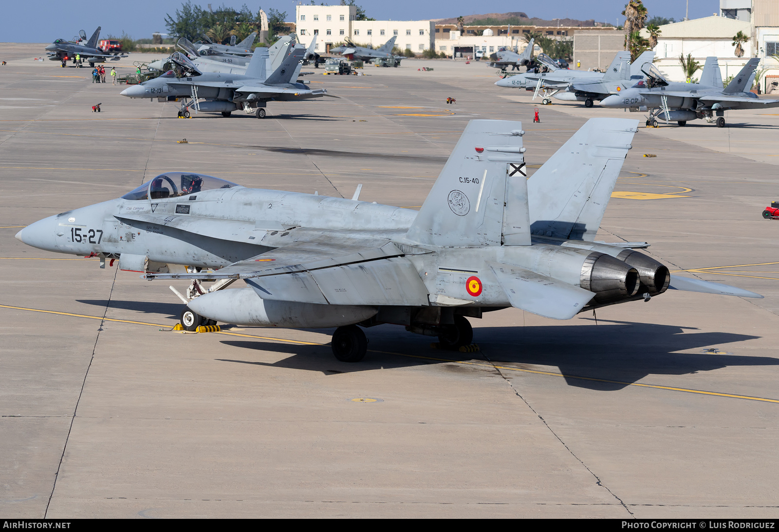 Aircraft Photo of C.15-40 | McDonnell Douglas EF-18M Hornet | Spain - Air Force | AirHistory.net #422849