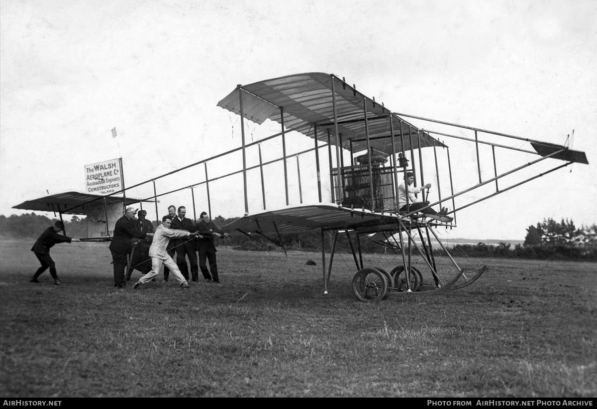Aircraft Photo of No Reg | Howard Wright 1910 Biplane | Walsh Aeroplane Co | AirHistory.net #422862