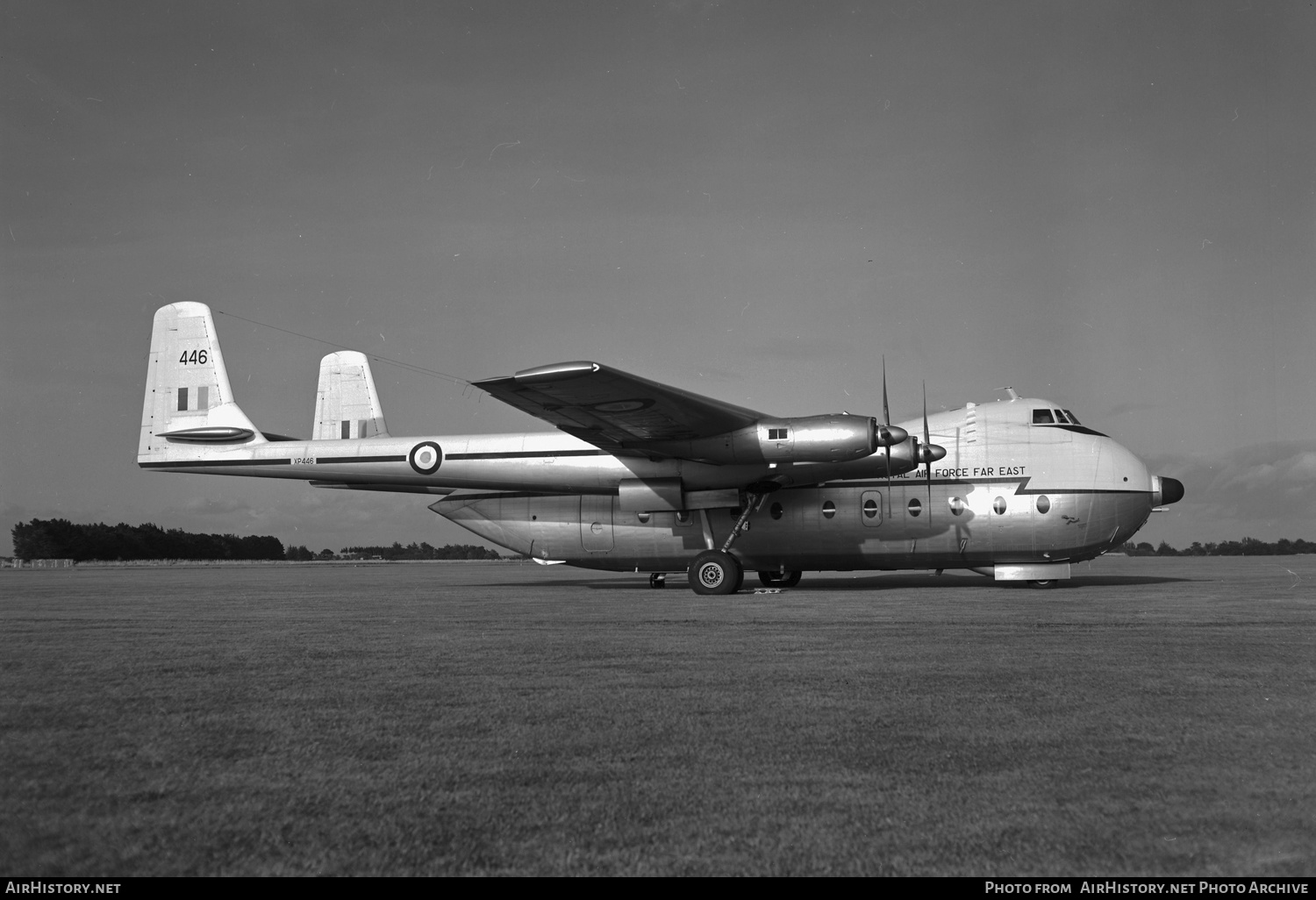 Aircraft Photo of XP446 | Armstrong Whitworth AW-660 Argosy C.1 | UK - Air Force | AirHistory.net #422866