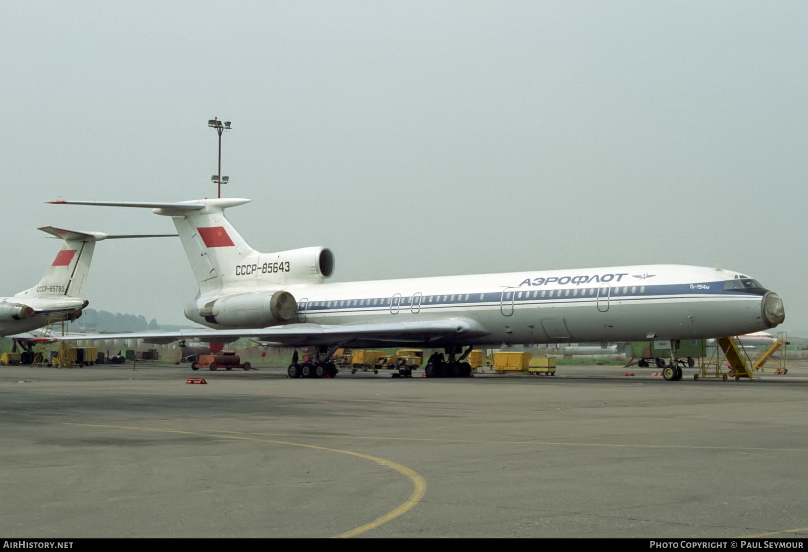 Aircraft Photo of CCCP-85643 | Tupolev Tu-154M | Aeroflot | AirHistory.net #422883