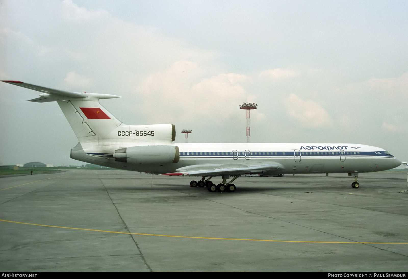 Aircraft Photo of CCCP-85645 | Tupolev Tu-154M | Aeroflot | AirHistory.net #422893