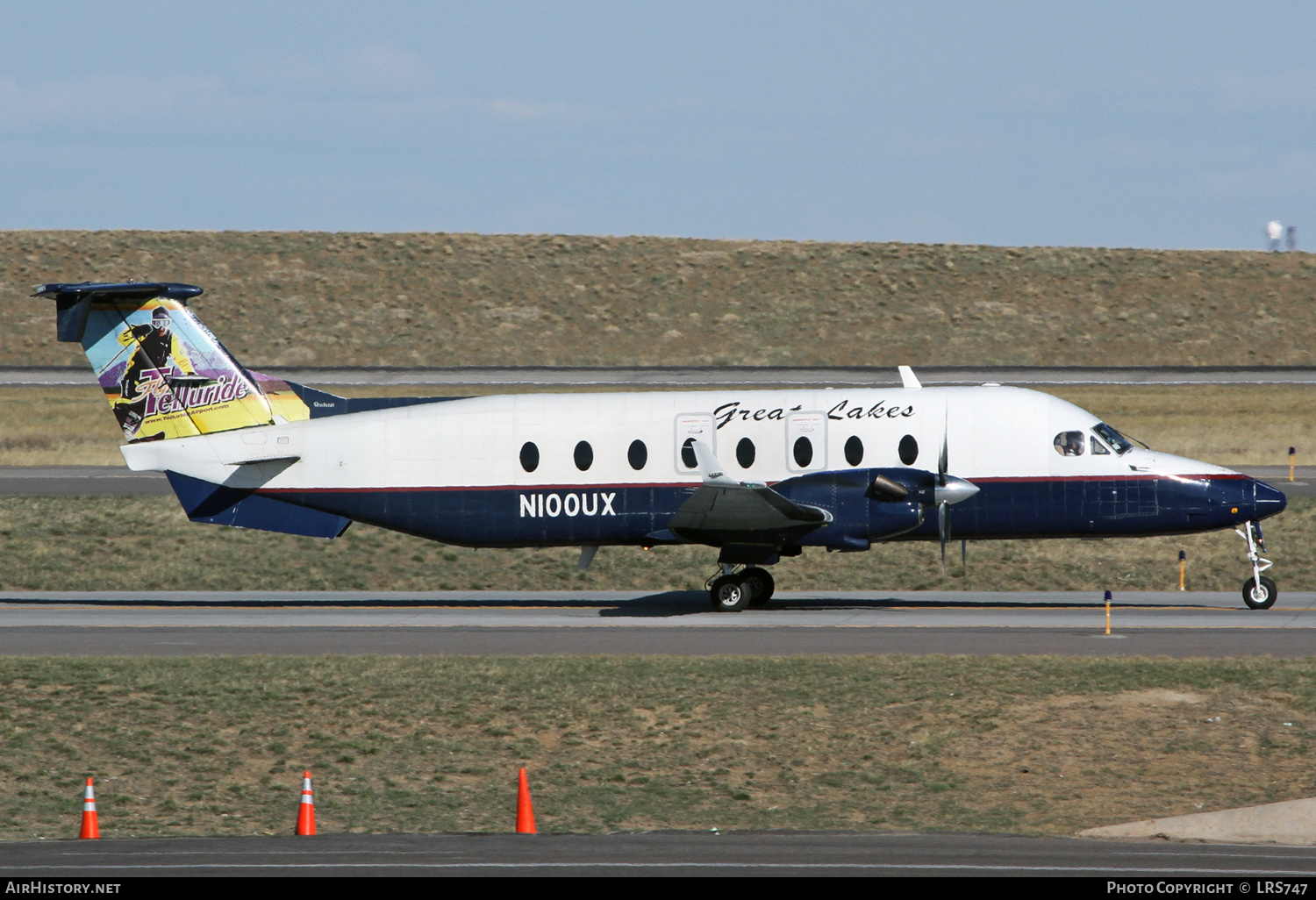 Aircraft Photo of N100UX | Beech 1900D | Great Lakes Airlines | AirHistory.net #422928