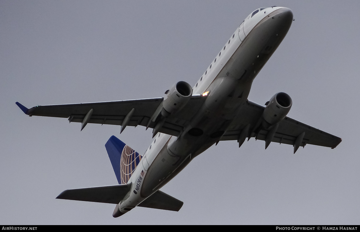Aircraft Photo of N857RW | Embraer 170SE (ERJ-170-100SE) | United Express | AirHistory.net #422932