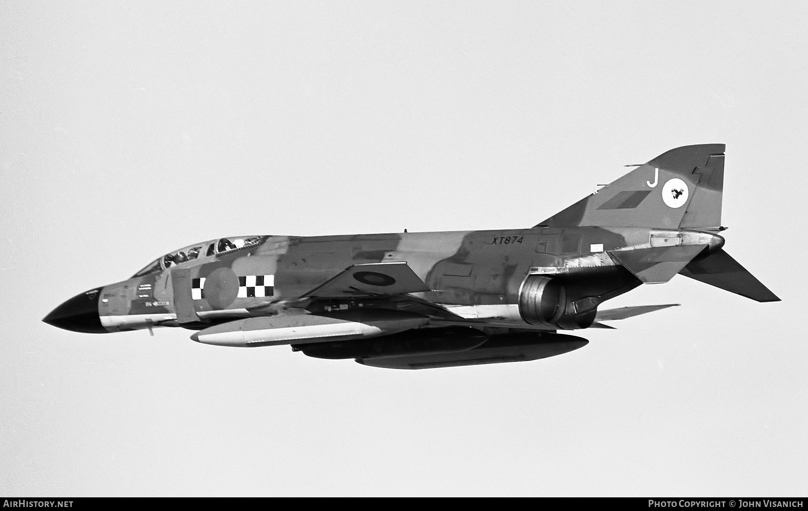 Aircraft Photo of XT874 | McDonnell Douglas F-4K Phantom FG1 | UK - Air Force | AirHistory.net #422935