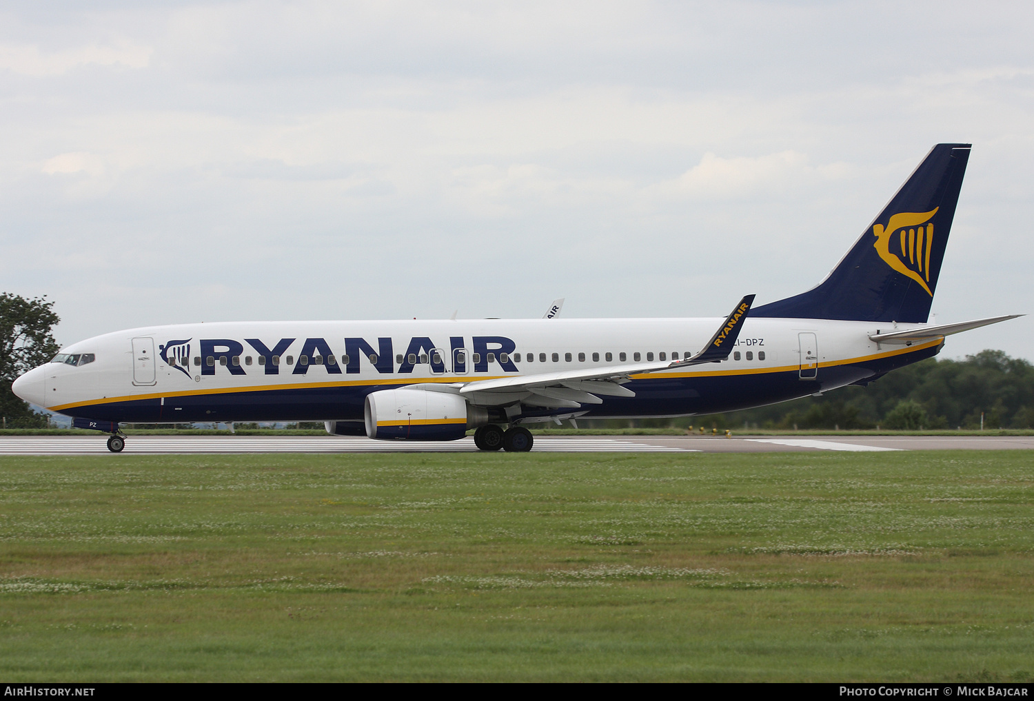 Aircraft Photo of EI-DPZ | Boeing 737-8AS | Ryanair | AirHistory.net #422942