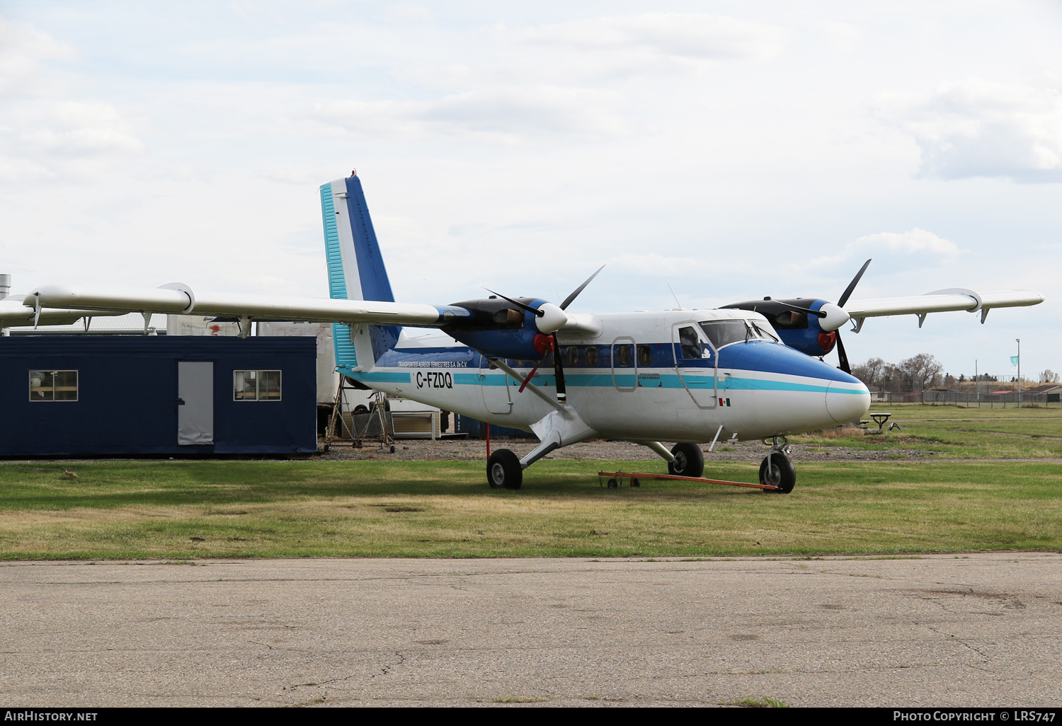 Aircraft Photo of C-FZDQ | De Havilland Canada DHC-6-300 Twin Otter | Transportes Aéreos Terrestres | AirHistory.net #422946