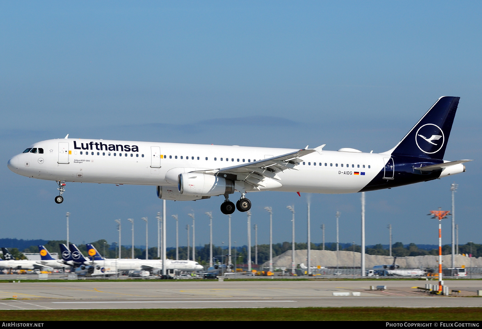 Aircraft Photo of D-AIDG | Airbus A321-231 | Lufthansa | AirHistory.net #422974