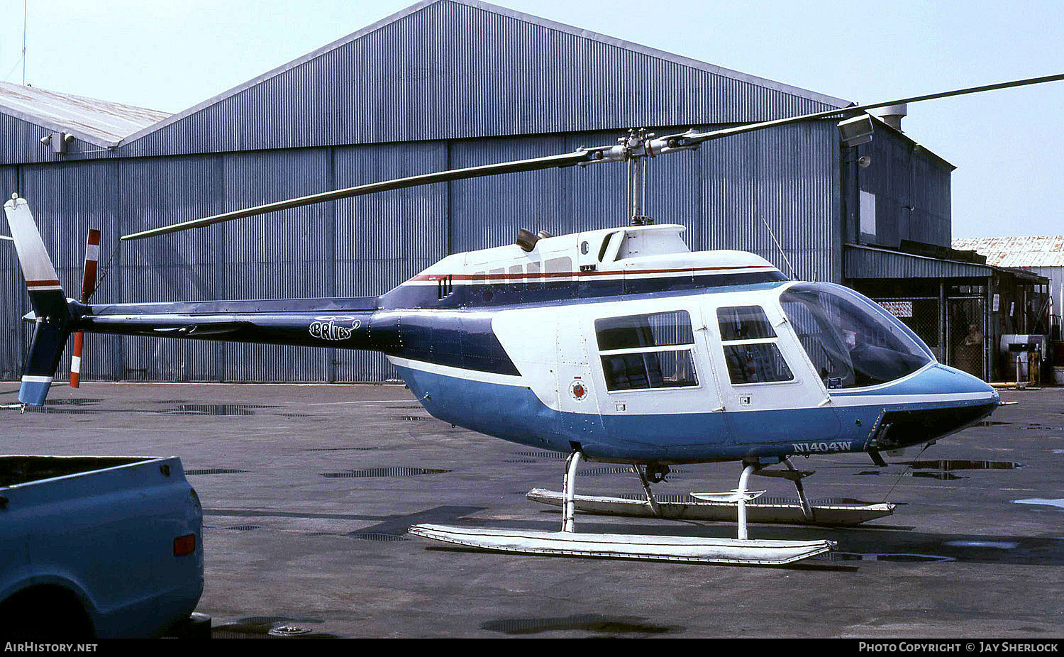 Aircraft Photo of N1404W | Bell 206B JetRanger | Briles Wing and Helicopter | AirHistory.net #423007