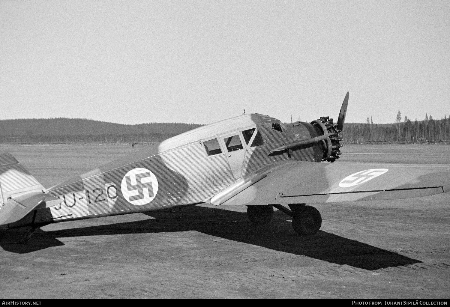 Aircraft Photo of JU-120 | Junkers F 13kae | Finland - Air Force | AirHistory.net #423012