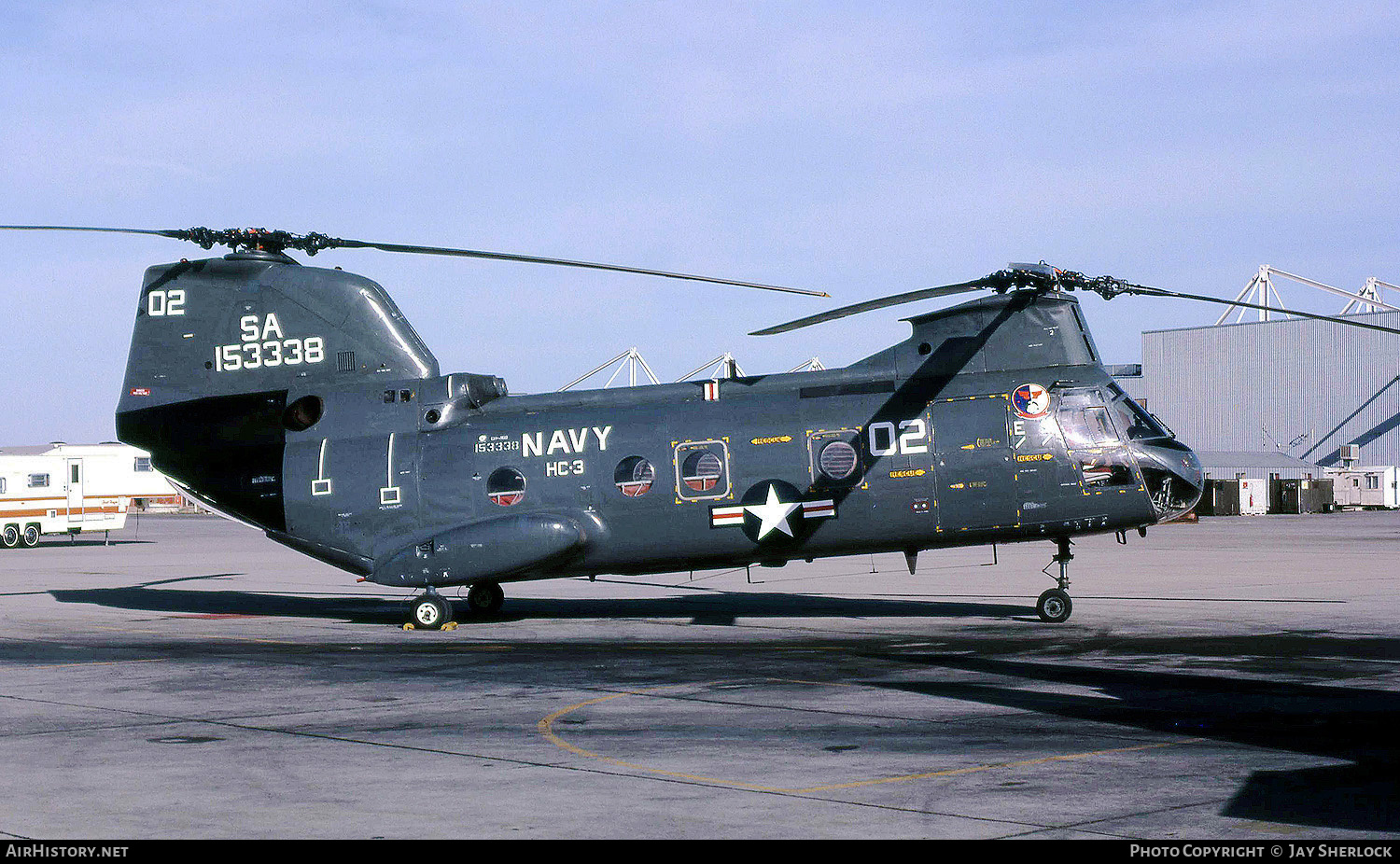 Aircraft Photo of 153338 | Boeing Vertol CH-46D Sea Knight | USA - Navy | AirHistory.net #423018