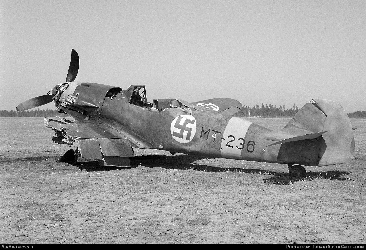 Aircraft Photo of MT-236 | Messerschmitt Bf-109G-2 | Finland - Air Force | AirHistory.net #423029