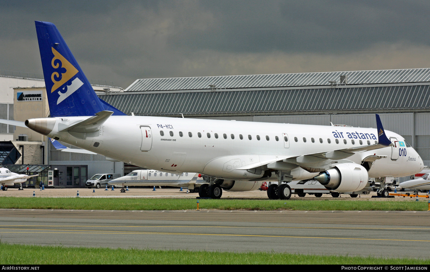 Aircraft Photo of P4-KCI | Embraer 190LR (ERJ-190-100LR) | Air Astana | AirHistory.net #423035