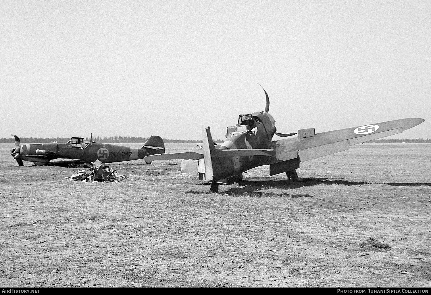 Aircraft Photo of MT-236 | Messerschmitt Bf-109G-2 | Finland - Air Force | AirHistory.net #423043