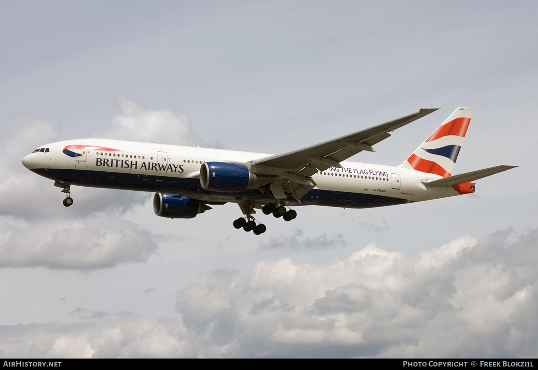 Aircraft Photo of G-YMMR | Boeing 777-236/ER | British Airways | AirHistory.net #423061