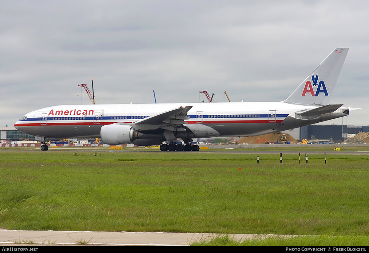 Aircraft Photo of N772AN | Boeing 777-223/ER | American Airlines | AirHistory.net #423062