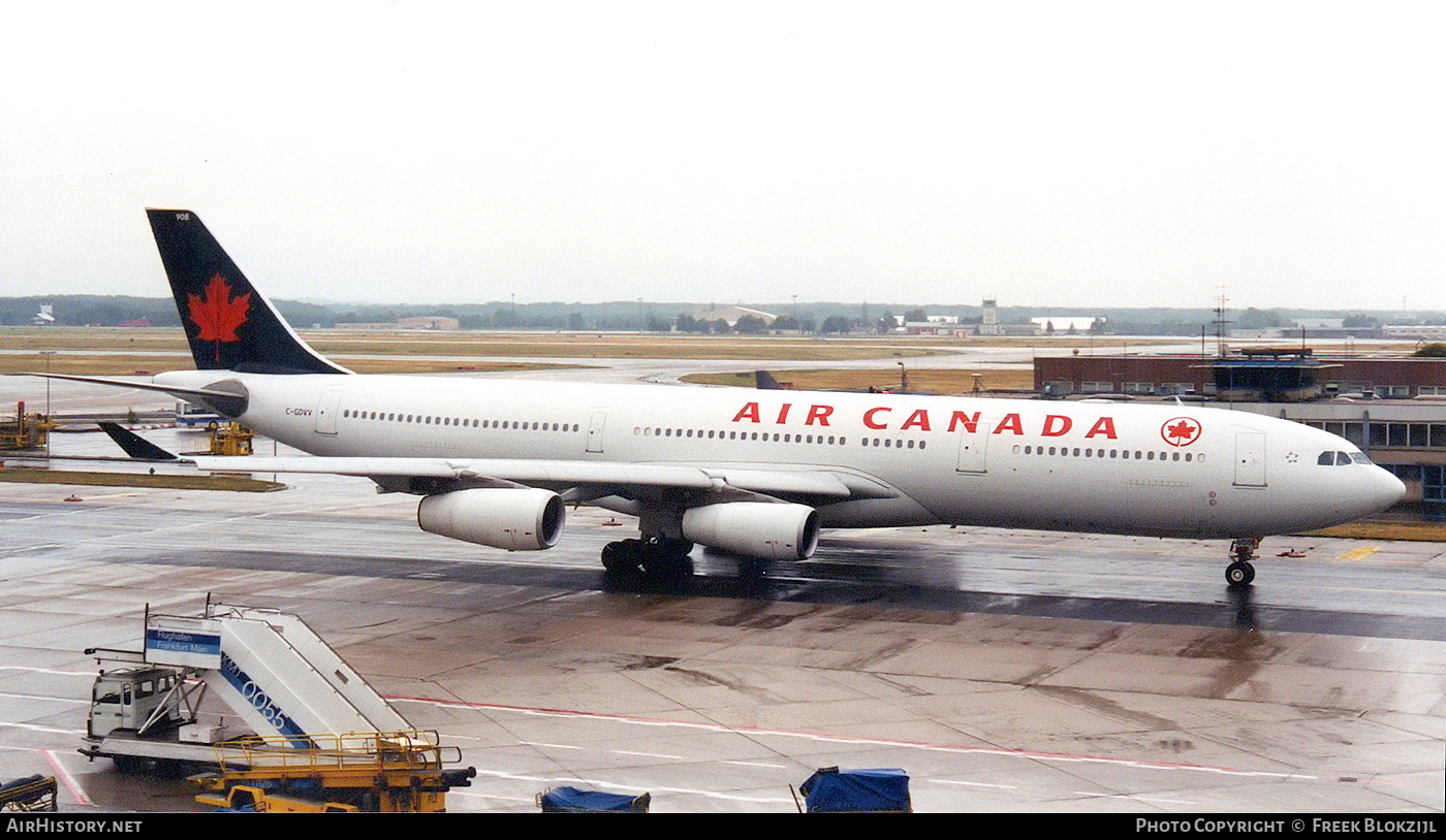 Aircraft Photo of C-GDVV | Airbus A340-313X | Air Canada | AirHistory.net #423063
