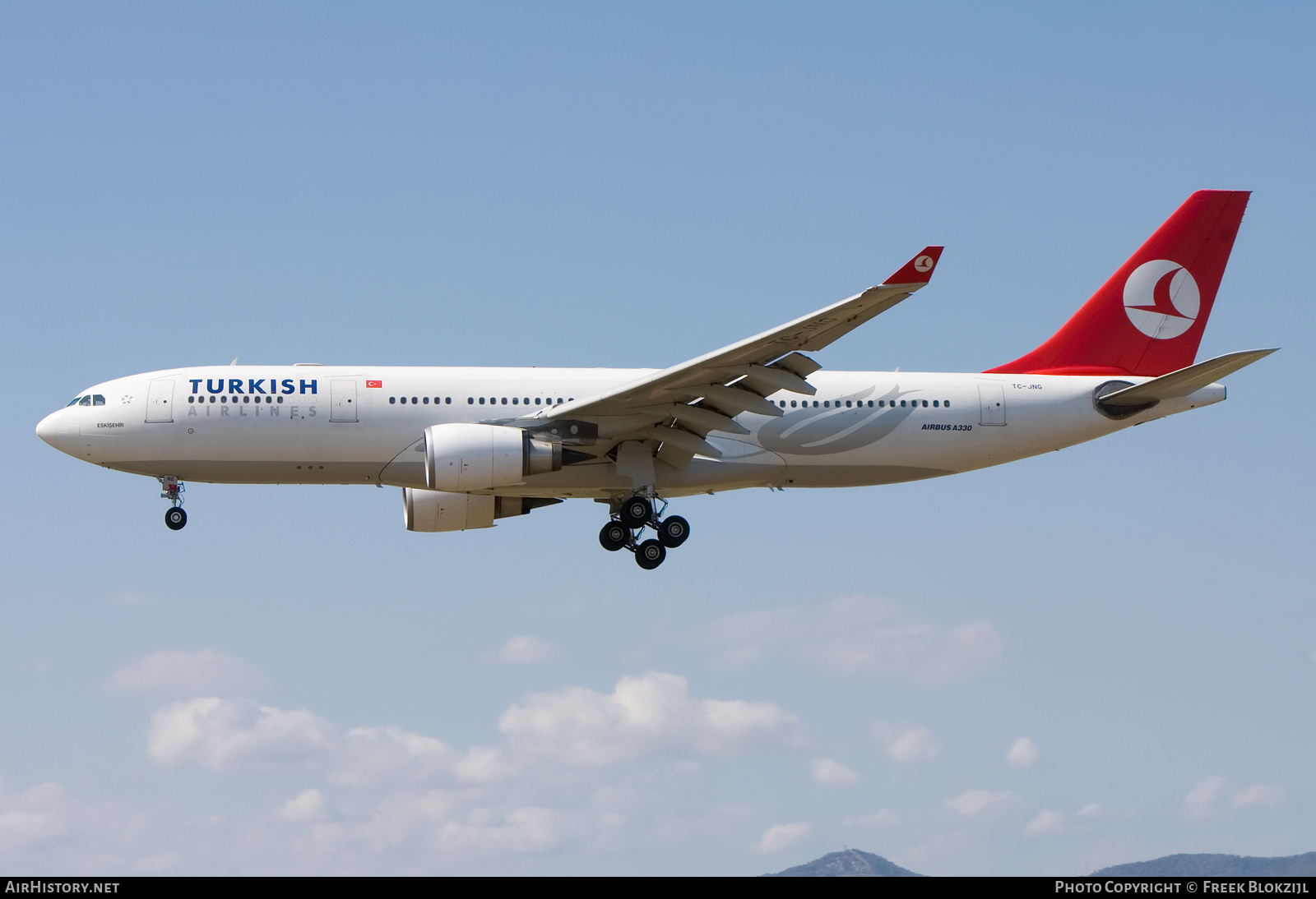 Aircraft Photo of TC-JNG | Airbus A330-203 | Turkish Airlines | AirHistory.net #423094