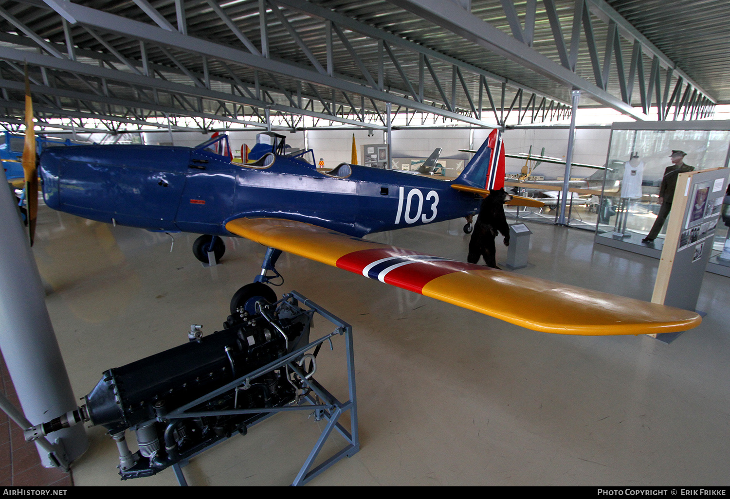 Aircraft Photo of 103 | Fairchild PT-19 Cornell (M-62A) | Norway - Air Force | AirHistory.net #423106