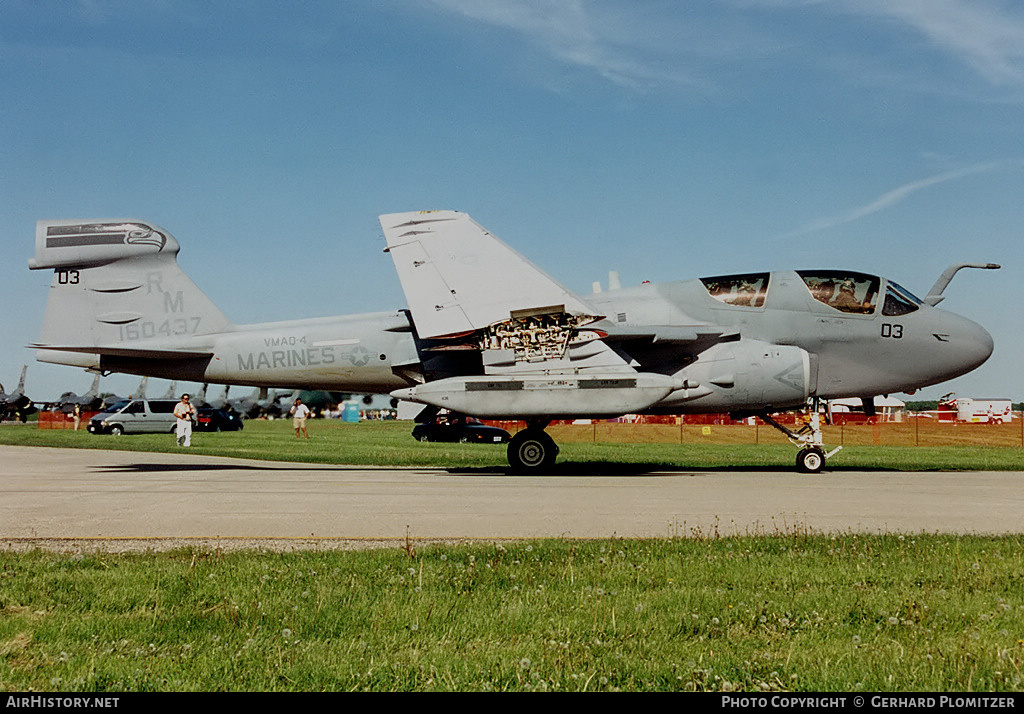 Aircraft Photo of 160437 | Grumman EA-6B Prowler (G-128) | USA - Marines | AirHistory.net #423119
