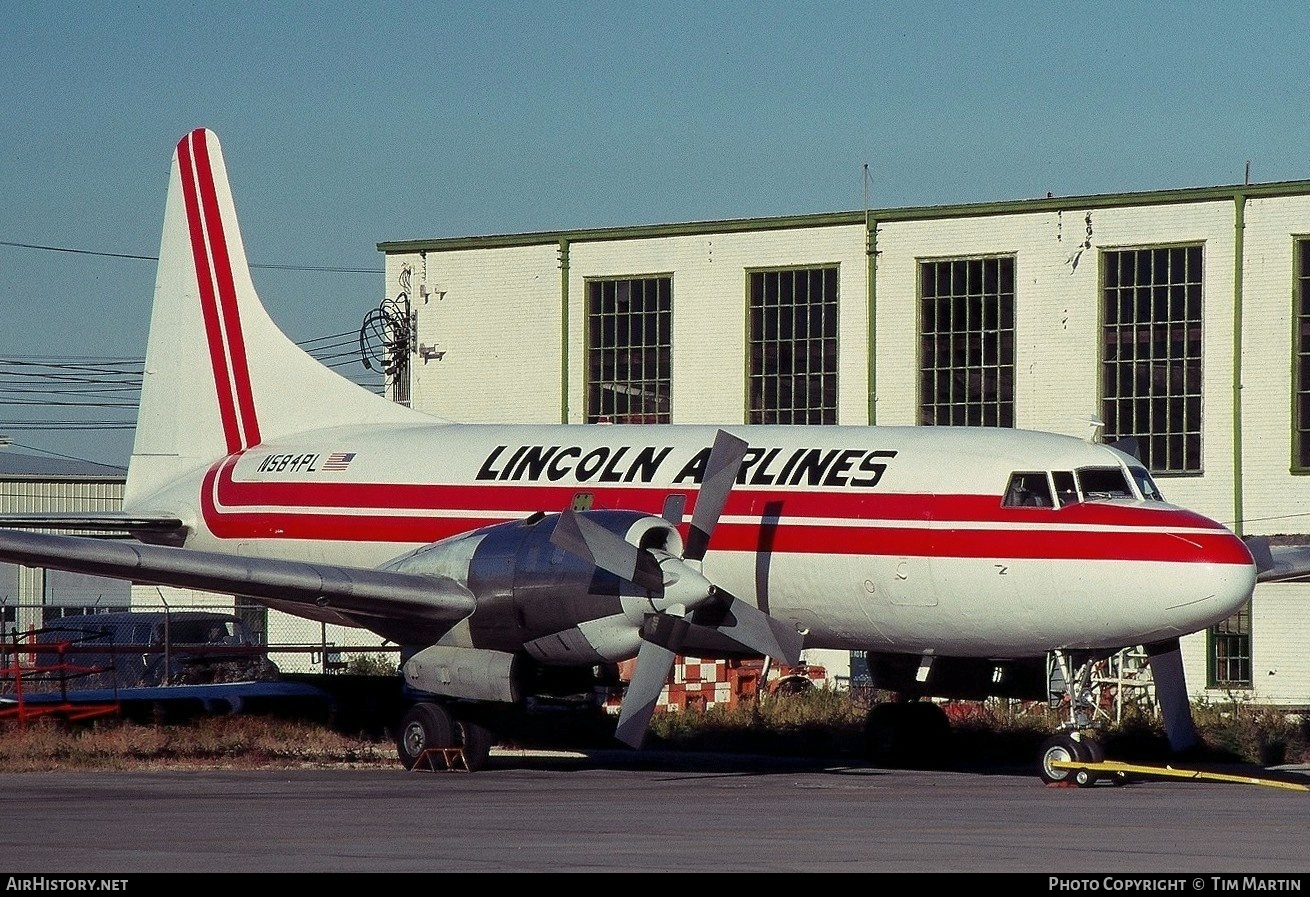 Aircraft Photo of N584PL | Convair 580 | Lincoln Airlines | AirHistory.net #423123