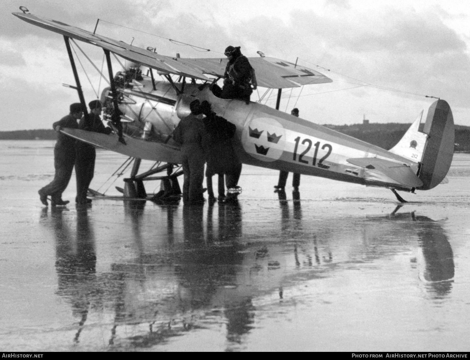 Aircraft Photo of 212 / 1212 | Bristol J7 Bulldog IIA | Sweden - Air Force | AirHistory.net #423127