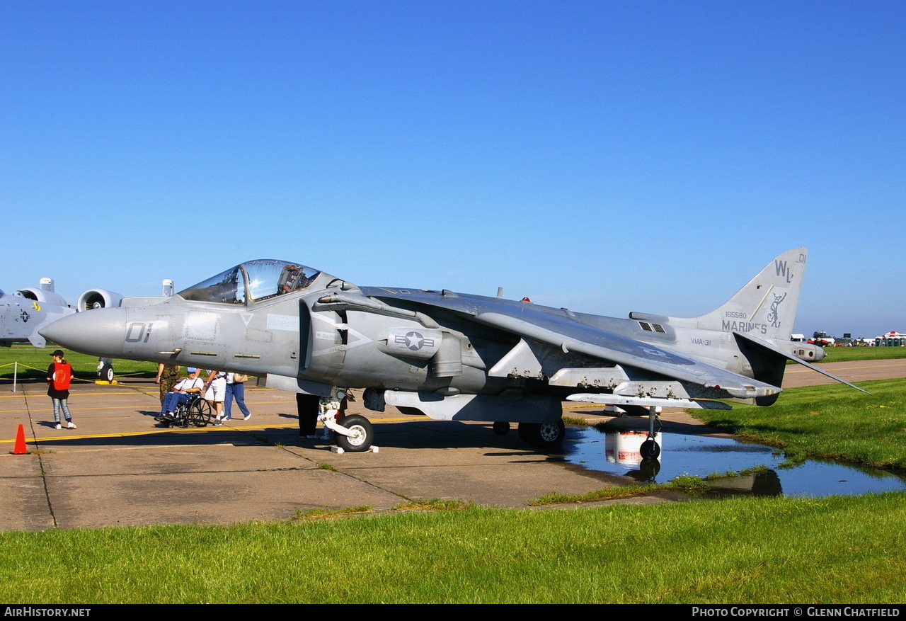 Aircraft Photo of 165580 | Boeing AV-8B(R) Harrier II+ | USA - Marines | AirHistory.net #423129