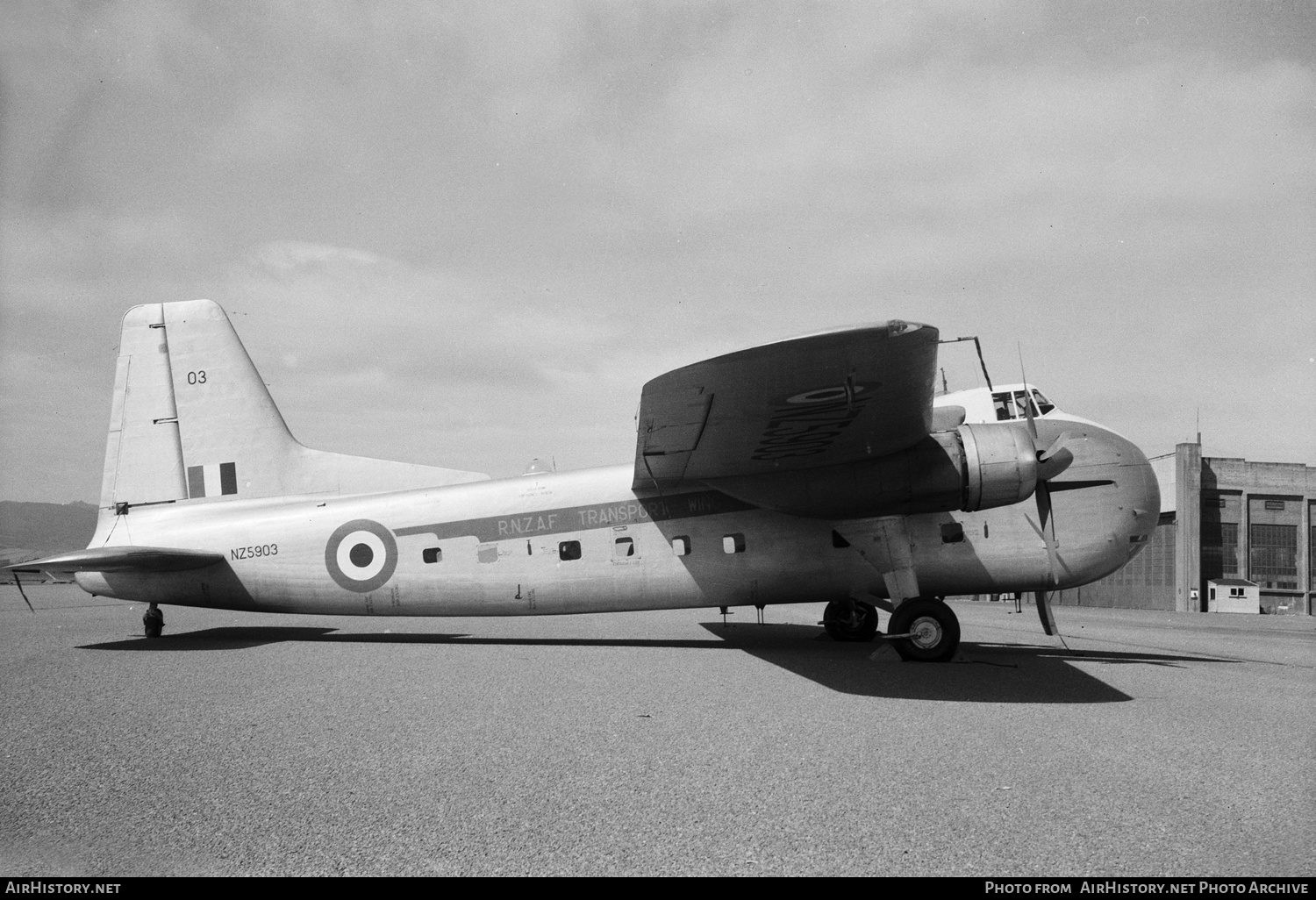 Aircraft Photo of NZ5903 | Bristol 170 Freighter Mk31 | New Zealand - Air Force | AirHistory.net #423132