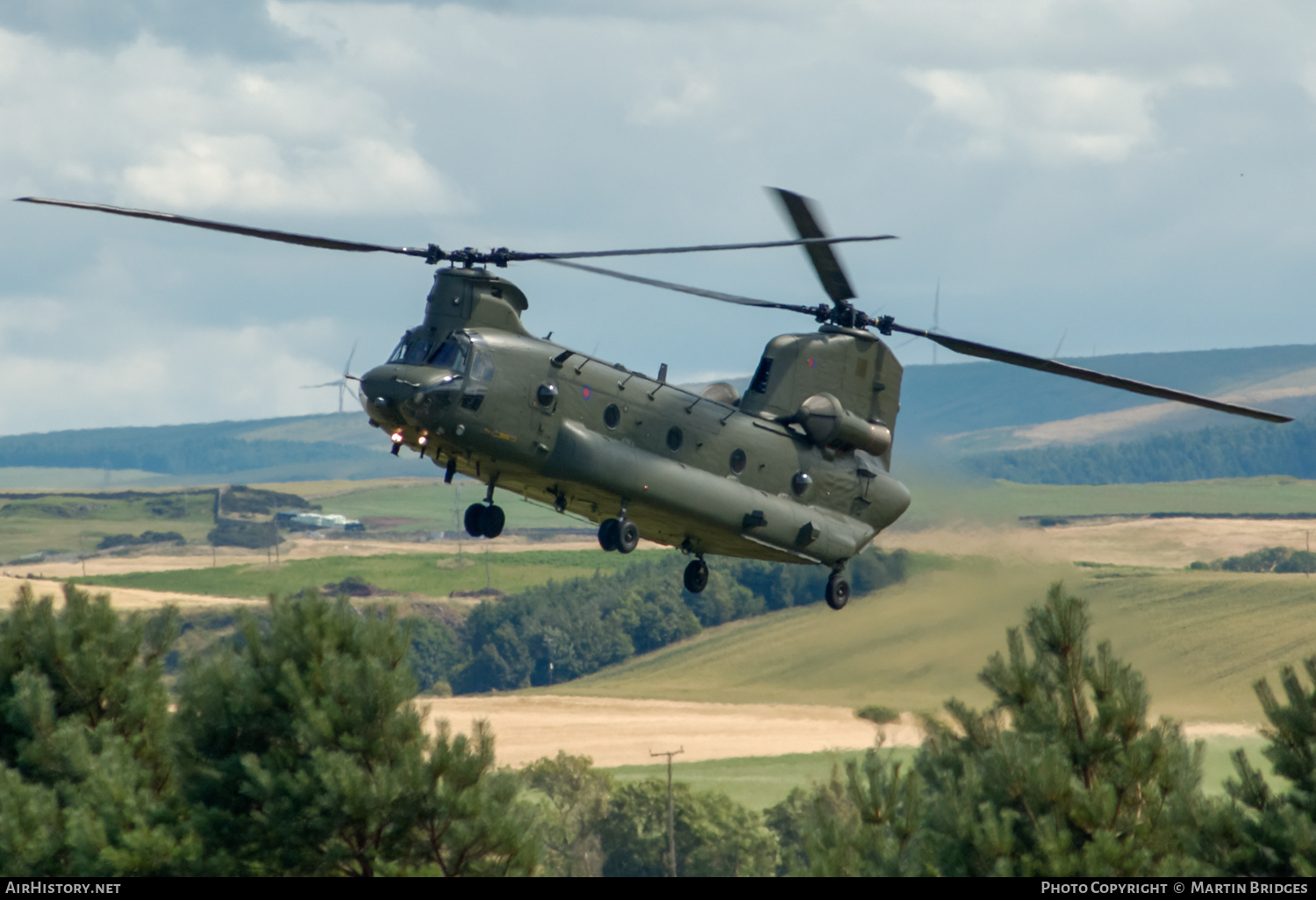 Aircraft Photo of ZA707 | Boeing Chinook HC2 (352) | UK - Air Force | AirHistory.net #423137