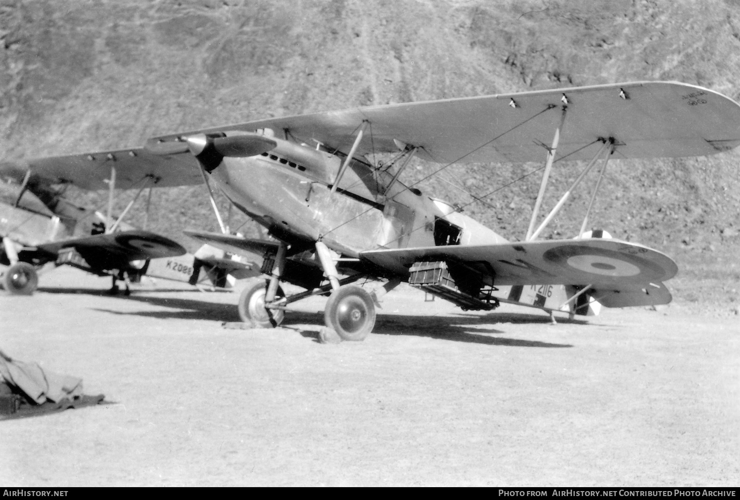 Aircraft Photo of K2116 | Hawker Hart (India) | UK - Air Force | AirHistory.net #423139