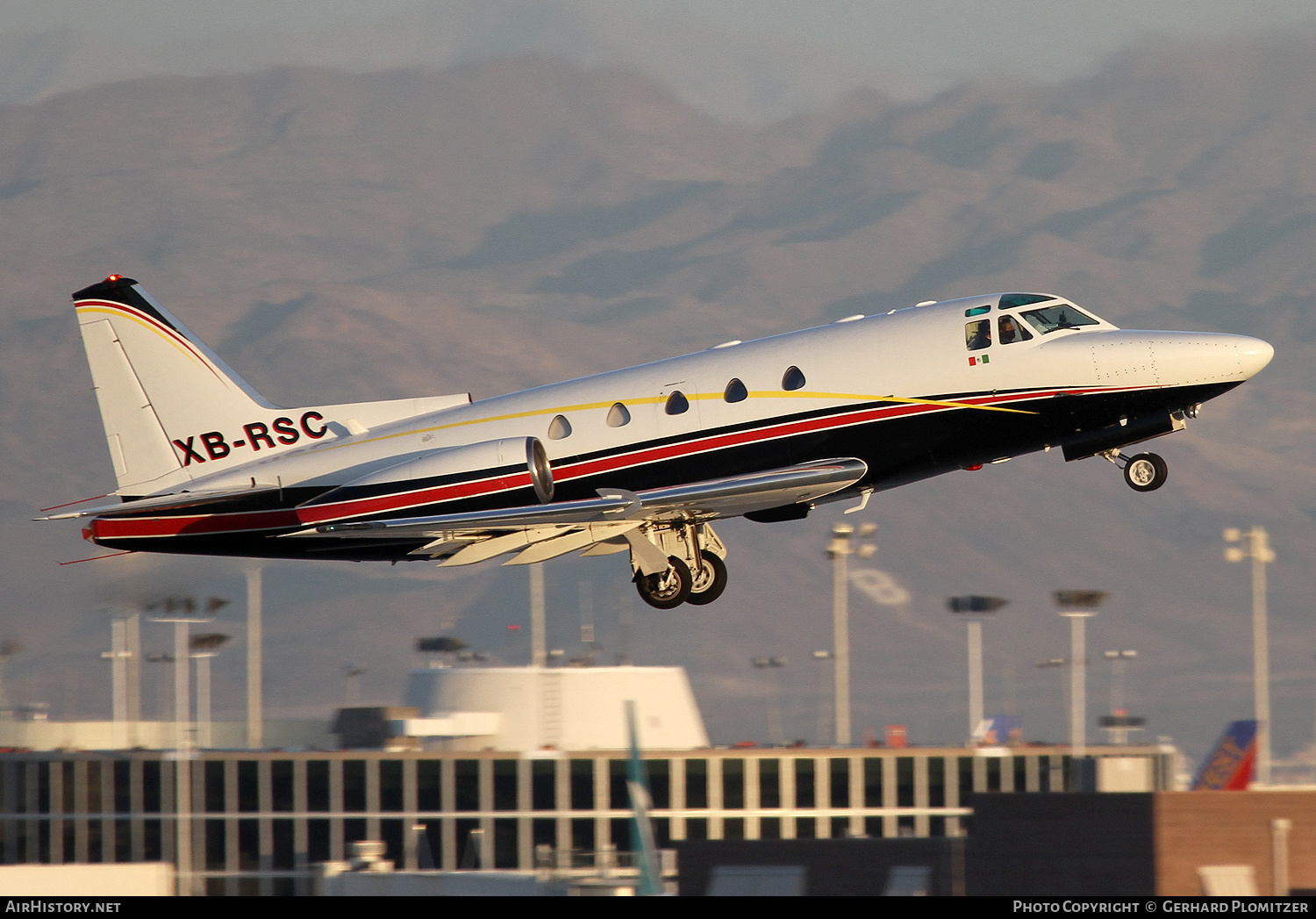 Aircraft Photo of XB-RSC | North American Rockwell NA-465 Sabreliner 65 | AirHistory.net #423148