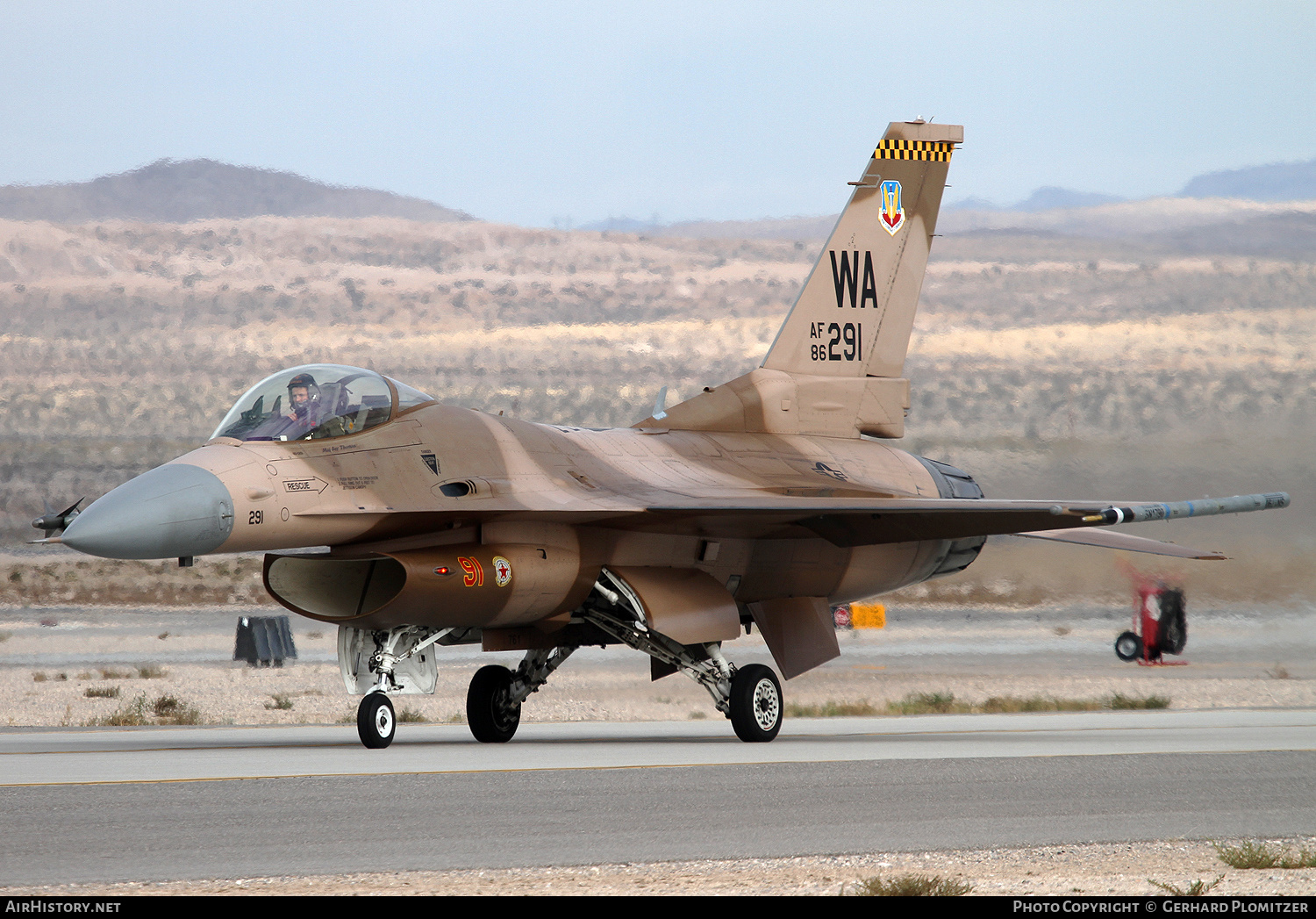 Aircraft Photo of 86-0291 / AF86-291 | General Dynamics F-16C Fighting Falcon | USA - Air Force | AirHistory.net #423152