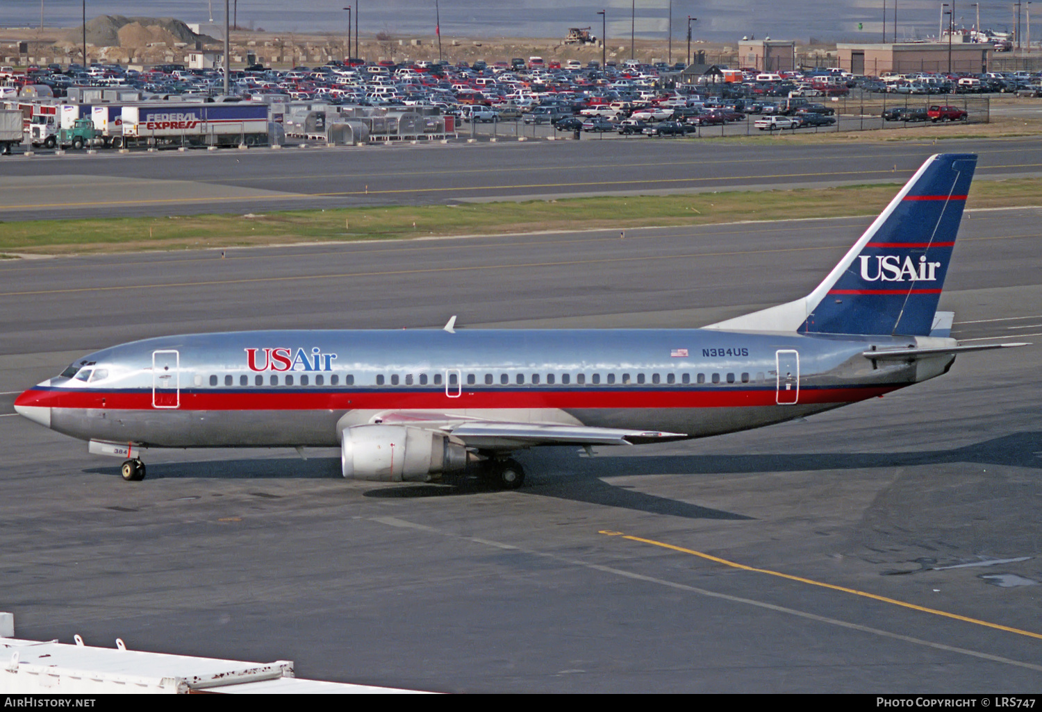 Aircraft Photo of N384US | Boeing 737-3B7 | USAir | AirHistory.net #423158