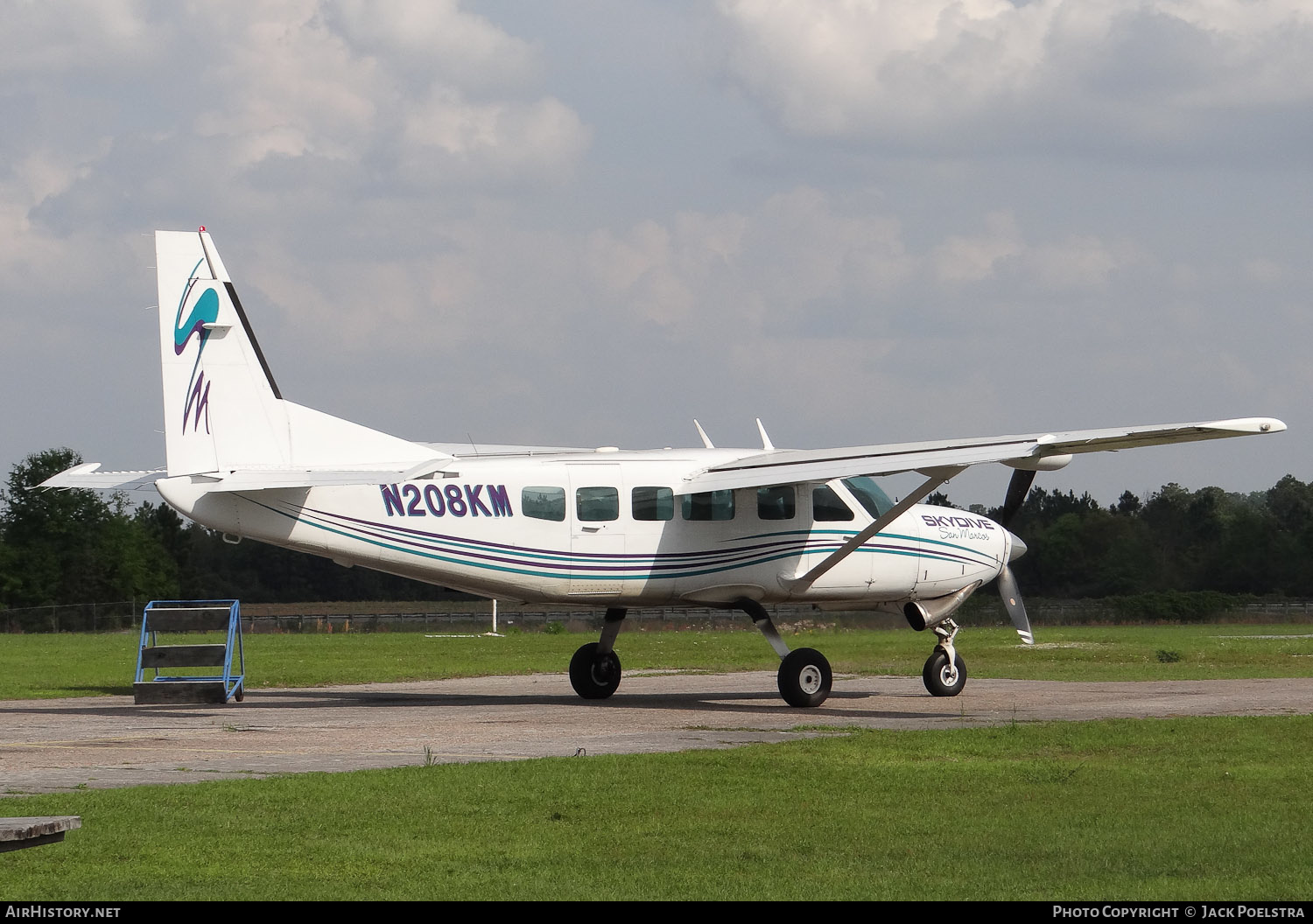 Aircraft Photo of N208KM | Cessna 208 Caravan I | Skydive San Marcos | AirHistory.net #423170