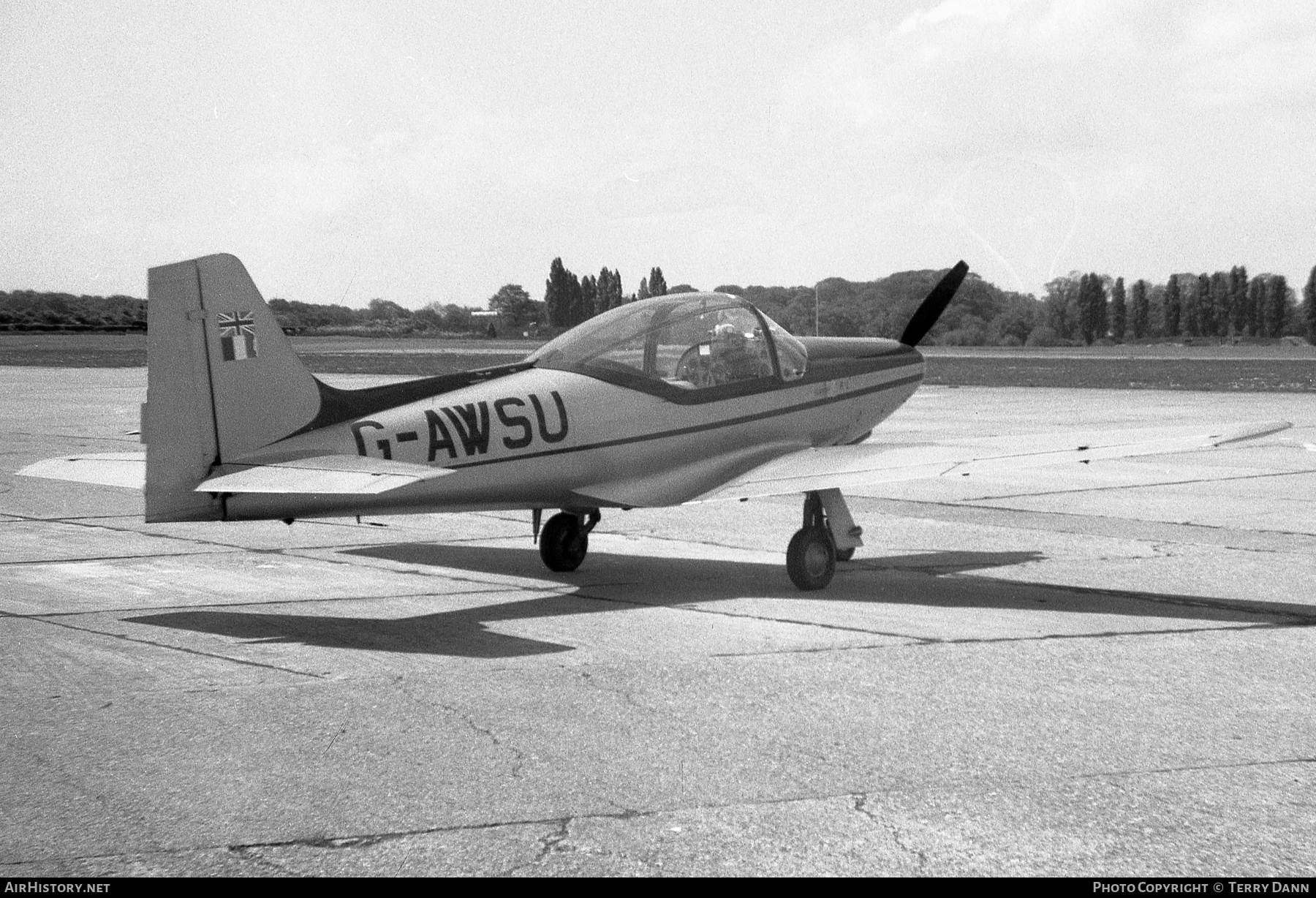 Aircraft Photo of G-AWSU | Laverda F.8L Falco 4 | AirHistory.net #423175