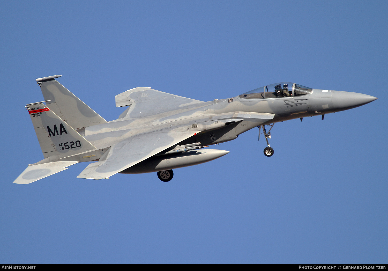 Aircraft Photo of 78-0520 / AF78-520 | McDonnell Douglas F-15C Eagle | USA - Air Force | AirHistory.net #423191