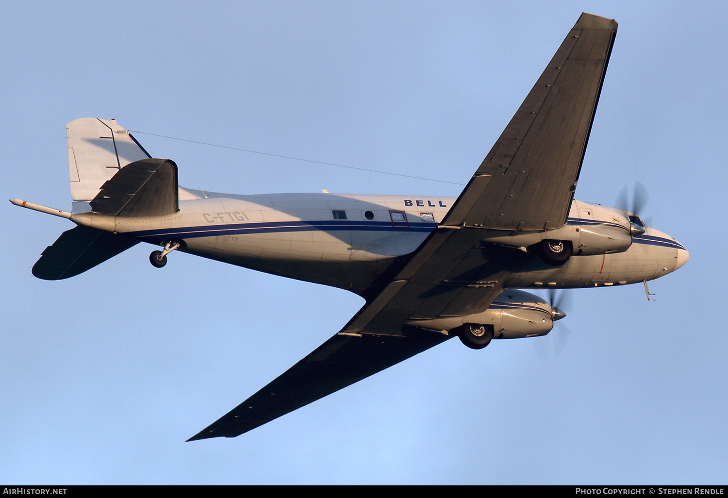 Aircraft Photo of C-FTGI | Basler BT-67 Turbo-67 | Bell Geospace Aviation | AirHistory.net #423193