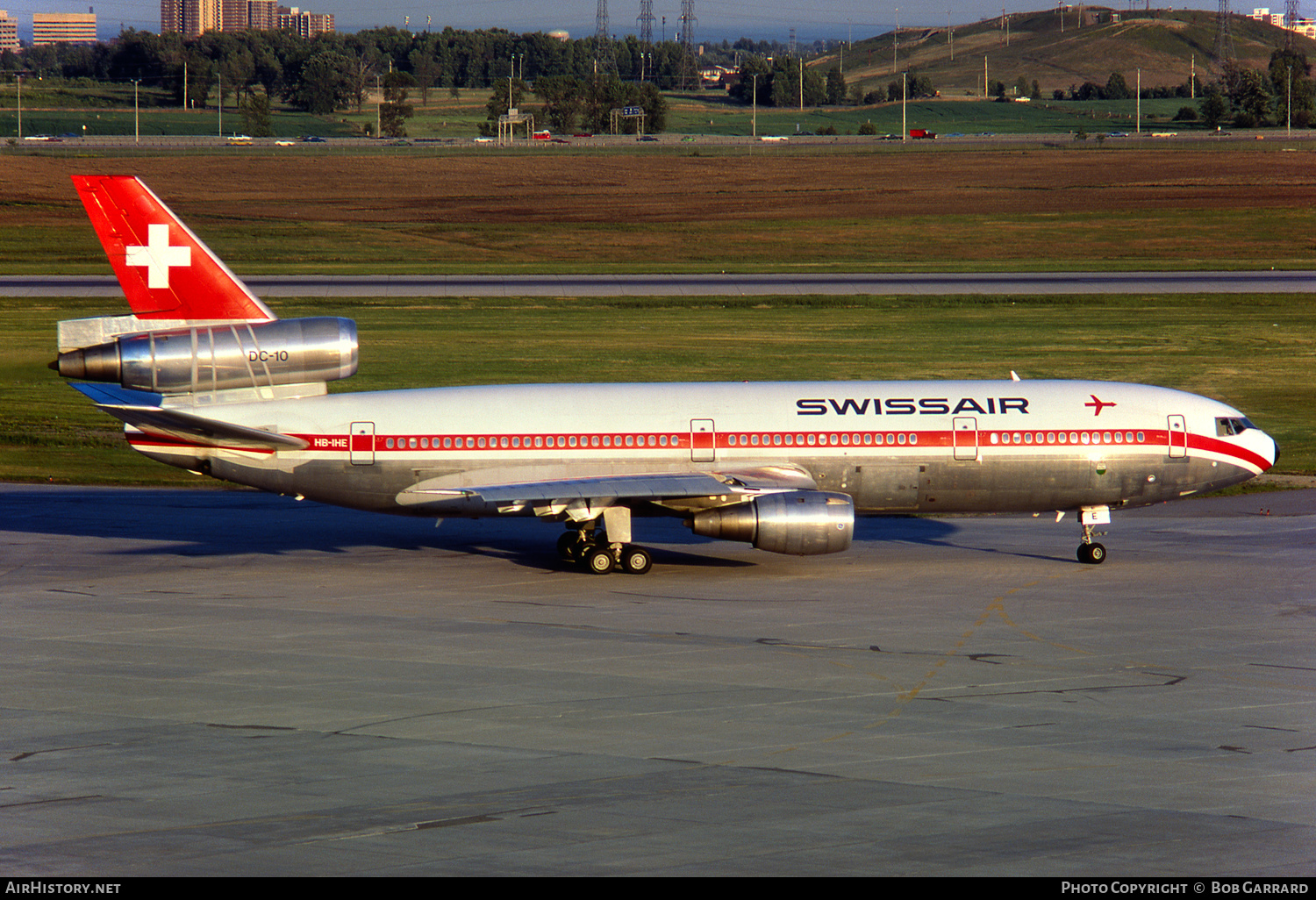 Aircraft Photo of HB-IHE | McDonnell Douglas DC-10-30 | Swissair | AirHistory.net #423201