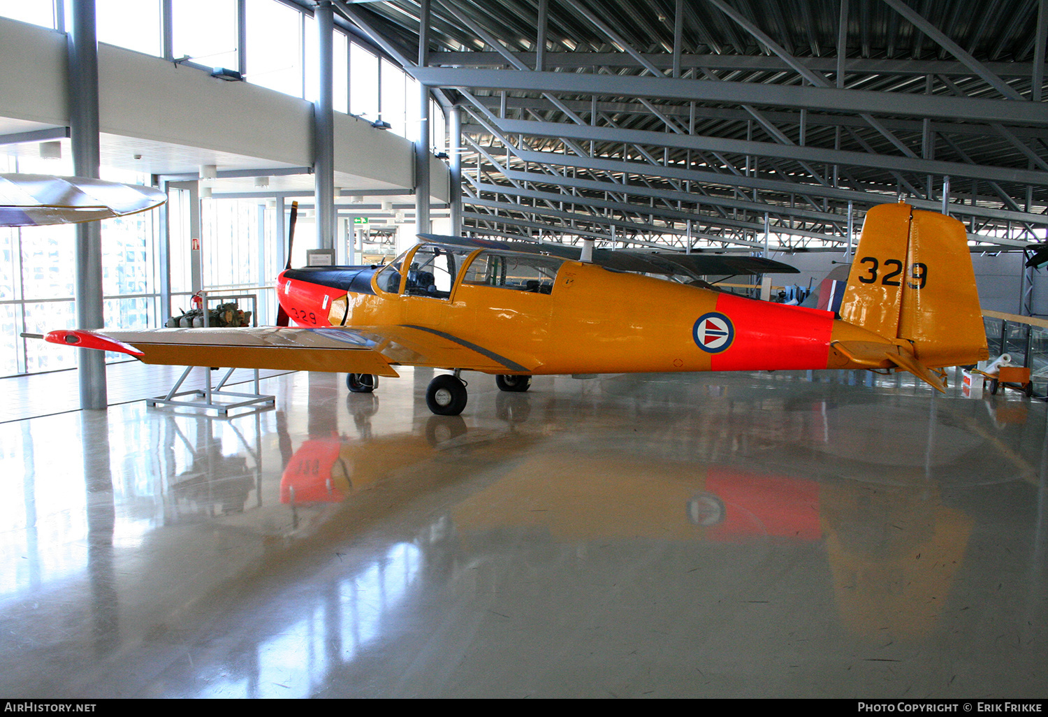 Aircraft Photo of 329 | Saab 91B-2 Safir | Norway - Air Force | AirHistory.net #423209